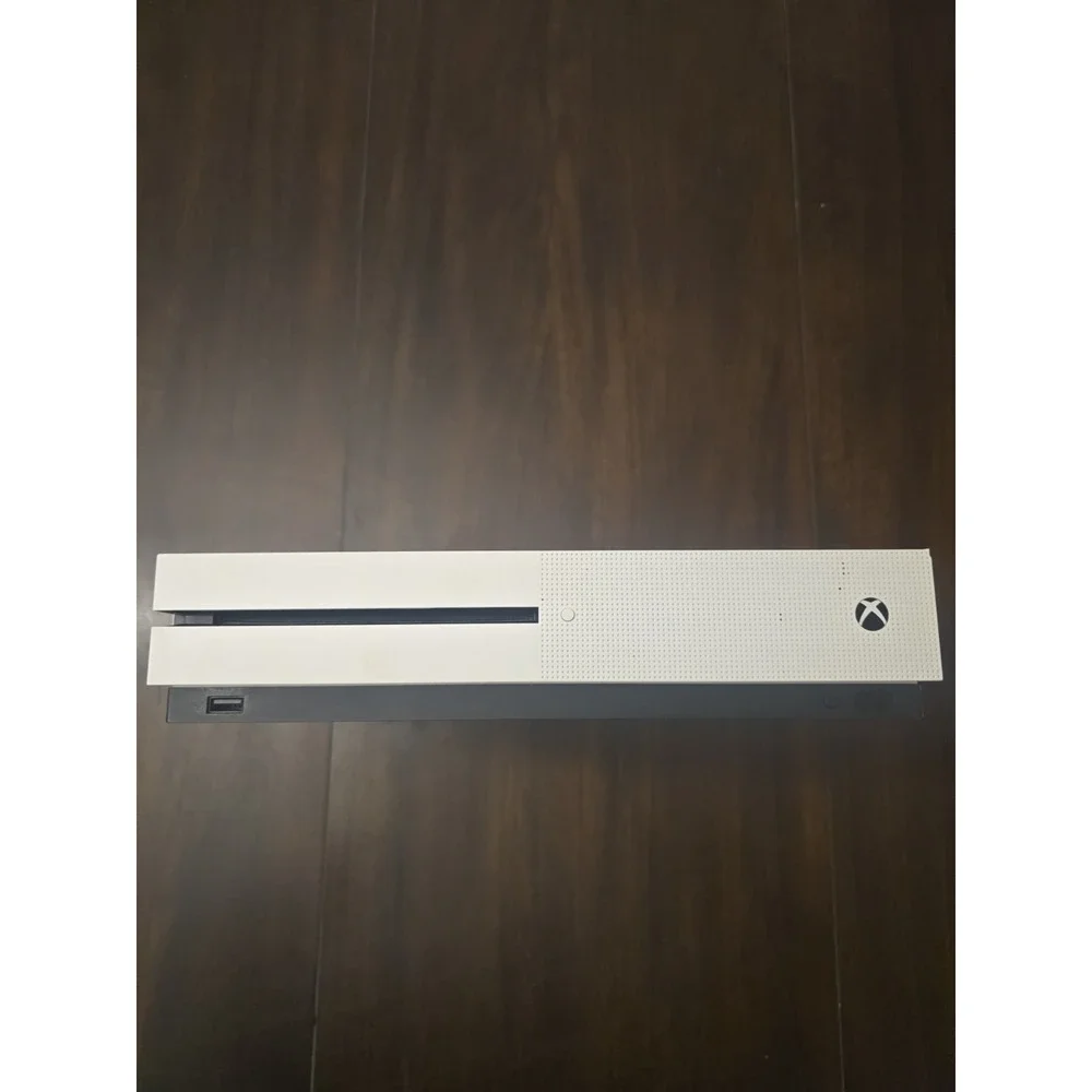 Xbox One S 1TB Console 1681 White Bundle, Controller 1708, Power, HDMI, TESTED